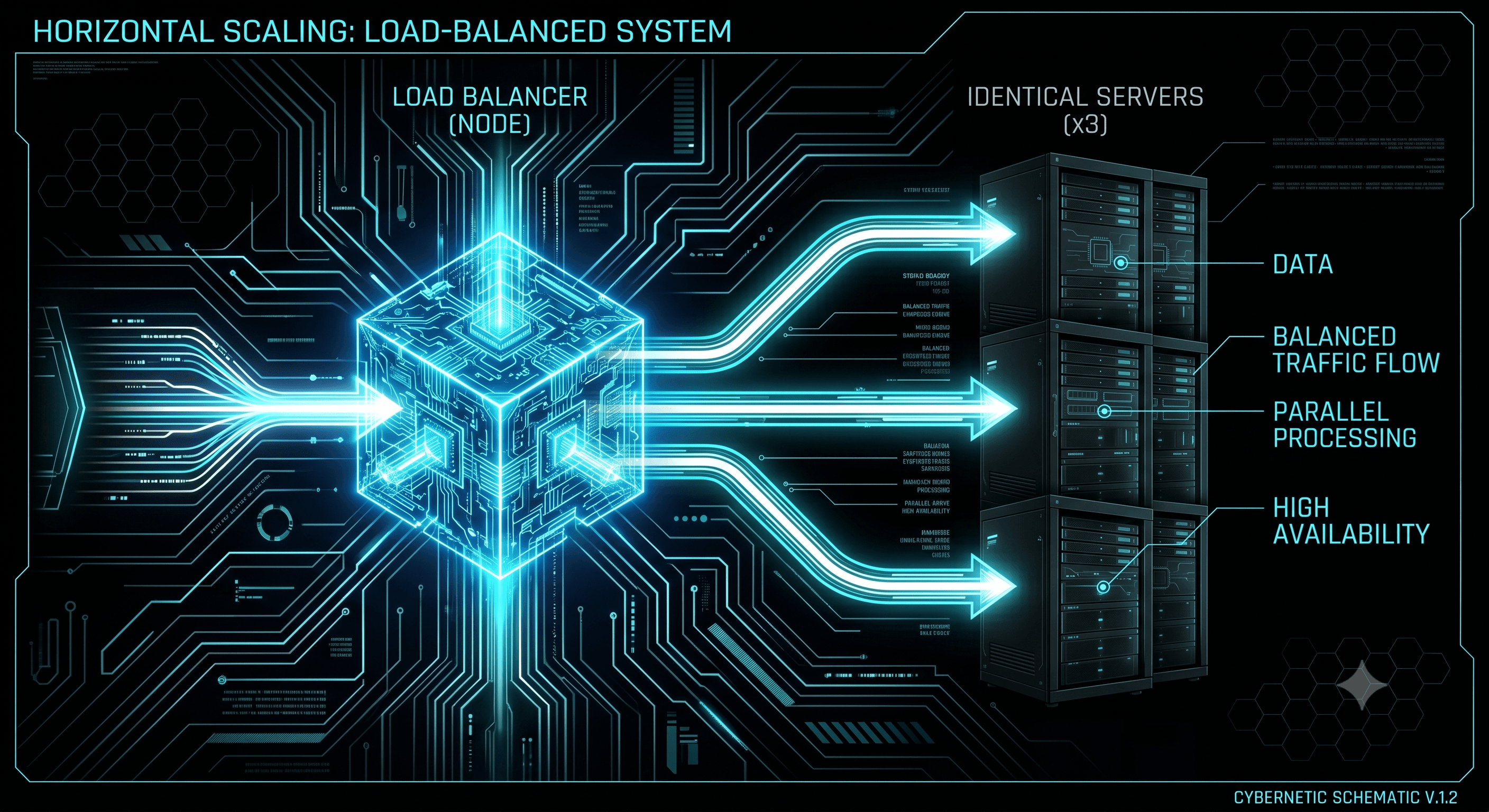 Horizontal Scaling: Load Balanced System